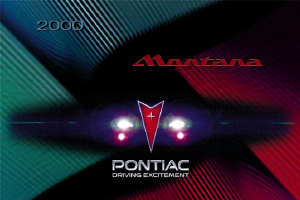 Handleiding Pontiac Montana (2000)