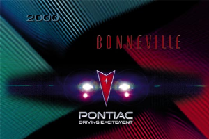 Handleiding Pontiac Bonneville (2000)