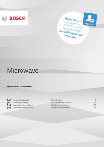 Instrukcja Bosch FEM553MB0 Kuchenka mikrofalowa