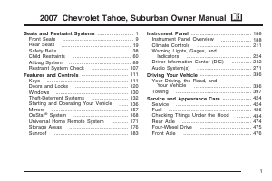 Handleiding Chevrolet Suburban (2007)