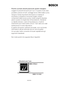 Használati útmutató Bosch HBN370650 Kemence
