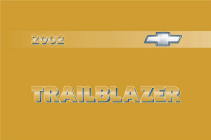 Handleiding Chevrolet Trailblazer (2002)
