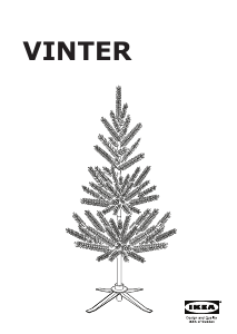 Használati útmutató IKEA VINTER 2021 (904.947.71) Karácsonyfa