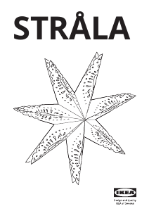 Bedienungsanleitung IKEA STRALA (405.038.53) Weihnachtsdekoration