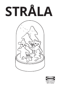 Bruksanvisning IKEA STRALA (905.047.70) Juldekoration