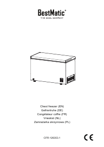 Instrukcja BestMatic CFR-126353.1 Zamrażarka