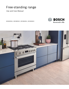 Manual de uso Bosch HDS8045U Cocina