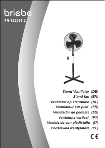 Manual de uso Briebe FN-122397.2 Ventilador