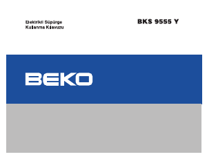 Kullanım kılavuzu BEKO BKS 9555 Y Elektrikli süpürge