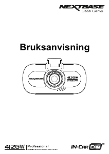 Bruksanvisning NextBase 421GW Actionkamera