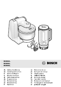 Hướng dẫn sử dụng Bosch MUM4406 Máy trộn đứng
