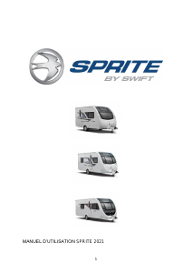 Mode d’emploi Sprite Mondial SE (2021) Caravane
