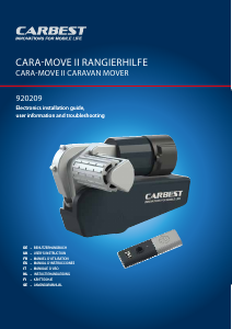 Handleiding Carbest Cara-Move II Caravanmover