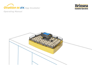 Manual Brinsea Ovation 56 EX Incubator