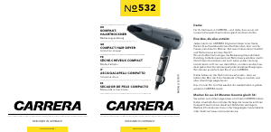Mode d’emploi Carrera CRR-532 Sèche-cheveux