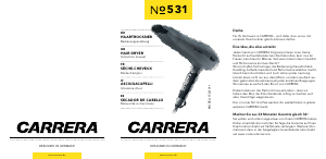 Mode d’emploi Carrera CRR-531 Sèche-cheveux