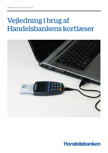 Brugsanvisning Handelsbanken MarketOn-Line Kortlæser