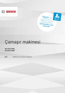 Kullanım kılavuzu Bosch WAJ20170ME Çamaşır makinesi