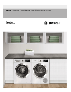 Handleiding Bosch WAT28401UC Wasmachine