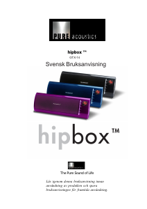 Bruksanvisning Pure Acoustics GTX-14 Hipbox Högtalare