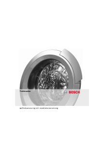 Bruksanvisning Bosch WOR20152FN Tvättmaskin