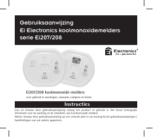 Handleiding Ei Electronics Ei207 Koolmonoxidemelder