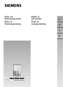 Bruksanvisning Siemens LC956BC60 Kjøkkenvifte