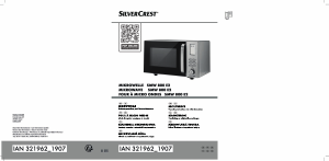 Instrukcja SilverCrest SMW 800 E2 Kuchenka mikrofalowa