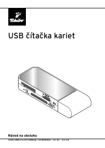 Návod Tchibo 275369 Čítačka kariet