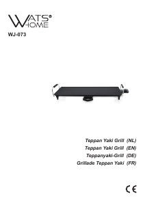 Bedienungsanleitung Watshome WJ-073 Tischgrill