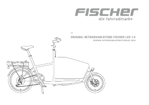 Bedienungsanleitung Fischer Leo 1.0 Lastenfahrrad