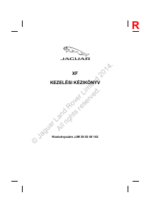 Használati útmutató Jaguar XF (2014)