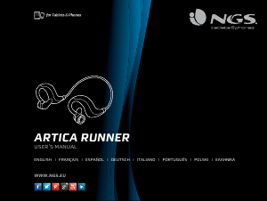 Manual de uso NGS Artica Runner Auriculares