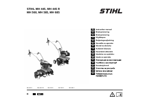 Käyttöohje Stihl MH 445 Kultivaattori