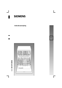 Handleiding Siemens SE25A262EU Vaatwasser