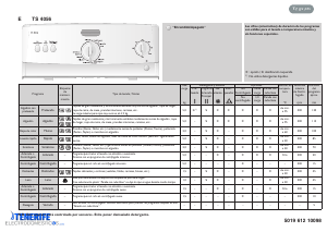 Manual de uso Tegran TS 4056 Lavadora