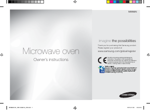 Manual Samsung MW86N-SX Microwave