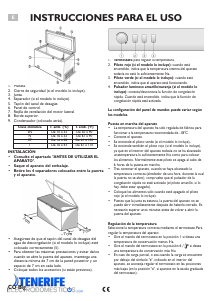 Manual de uso Tegran TG 400 Congelador