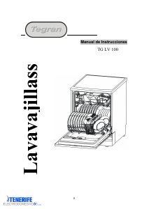 Manual de uso Tegran TG LV 100 Lavavajillas