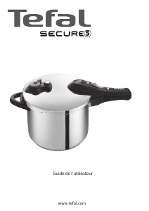 Kullanım kılavuzu Tefal P2500732 Secure 5 Düdüklü tencere