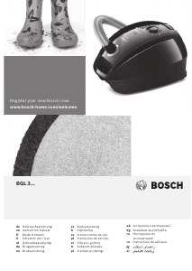 Наръчник Bosch BGL3A132 Прахосмукачка