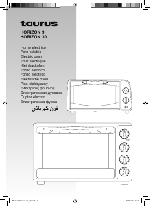 Manual Taurus Horizon 9 Oven