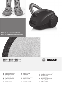 Наръчник Bosch BGN2A213 Прахосмукачка