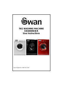 Bruksanvisning Swan SW2050B Tvättmaskin