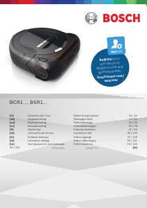 Bruksanvisning Bosch BSR1ASLC Støvsuger