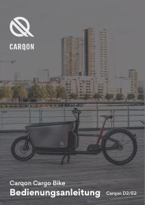 Bedienungsanleitung Carqon D2 Lastenfahrrad