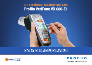 Kullanım kılavuzu VeriFone VX 680-E1 (Profilo) Ödeme cihazı