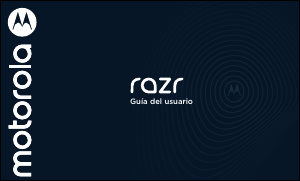Manual de uso Motorola Razr Teléfono móvil