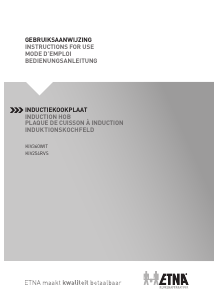 Bedienungsanleitung ETNA KIV360WIT Kochfeld