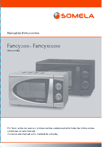 Manual de uso Somela Fancy RD2000 Microondas